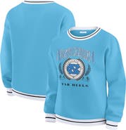 WEAR by Erin Andrews Women's WEAR by Erin Andrews Carolina Blue North Carolina Tar Heels Seal Sweatshirt