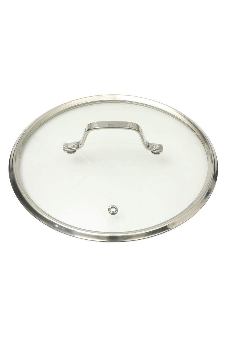 Cool Commune Hard-Anodized Ceramic Nonstick Forged Aluminum Cookware Set with Glass Lids, Alternate, color, Black