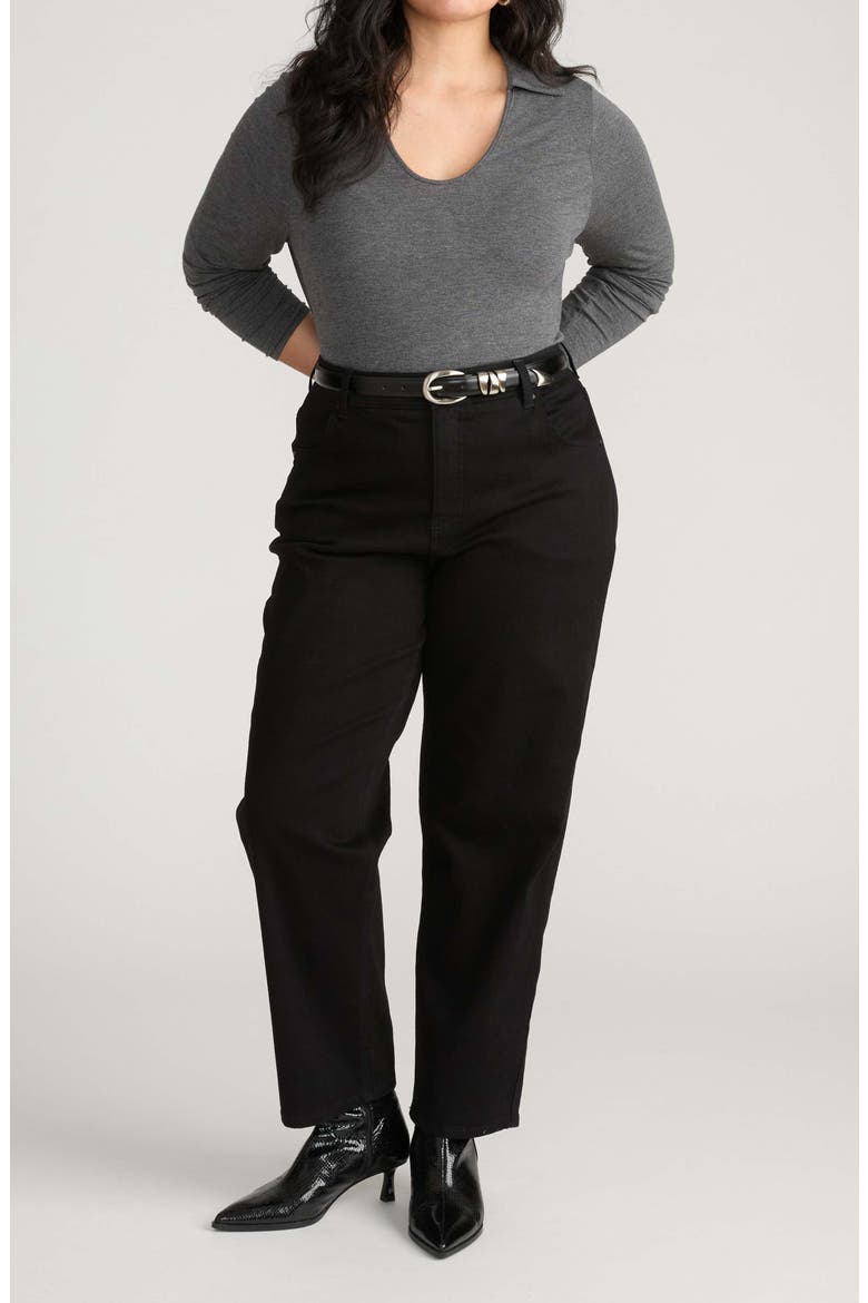 Katia Polo Jersey T-Shirt, Alternate, color, DARK GRAY HEATHER