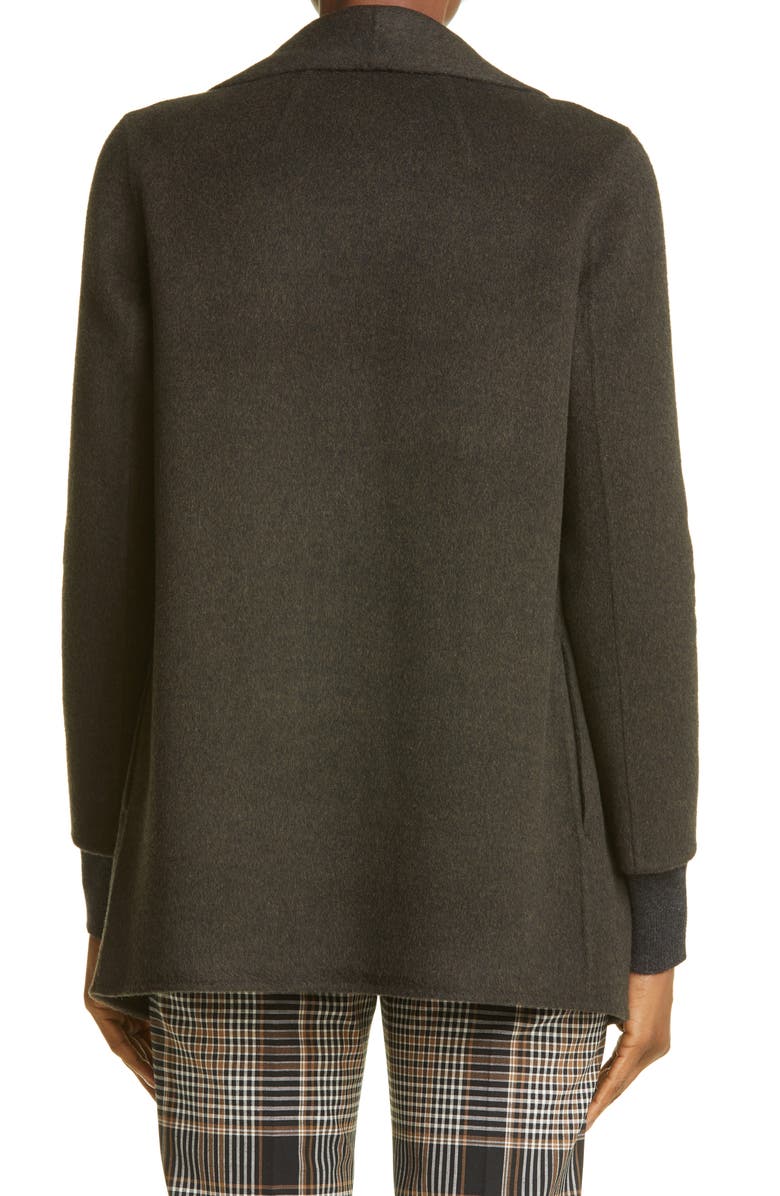 Theory Clairene Luxe Shawl Collar Coat, Alternate, color,