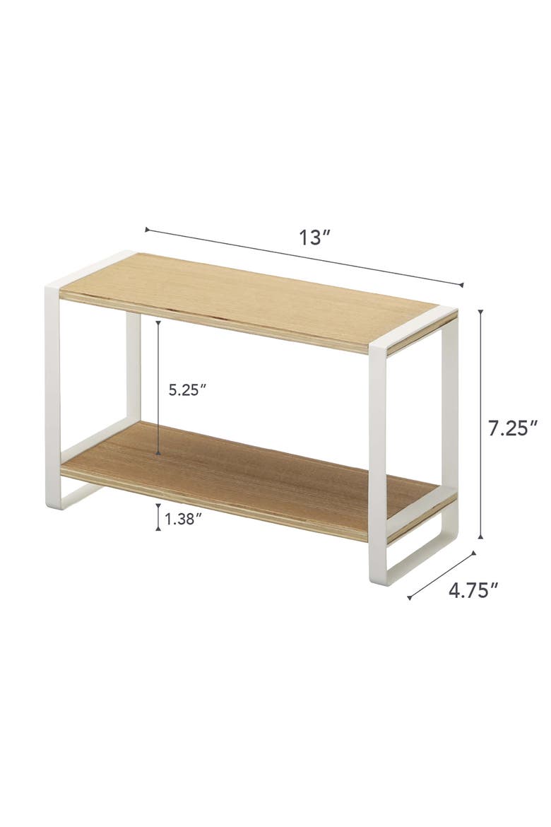 Tosca Countertop Spice Rack, Alternate, color, WHITE
