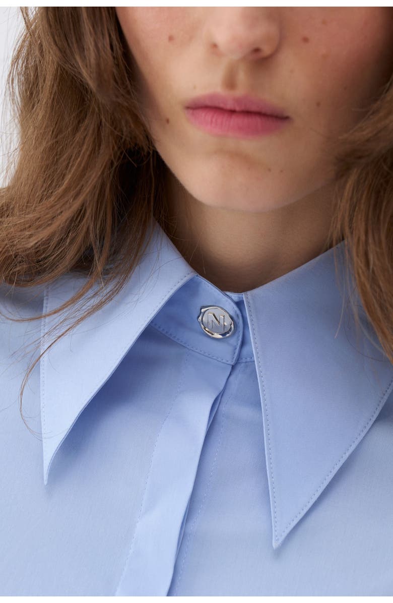 Nocturne Fitted Button-Up Shirt, Alternate, color,