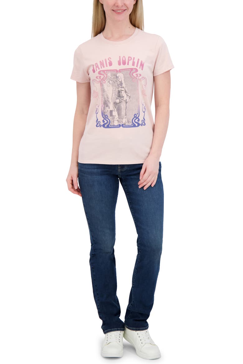 Janis Joplin Graphic T-Shirt, Alternate, color, SEPIA ROSE