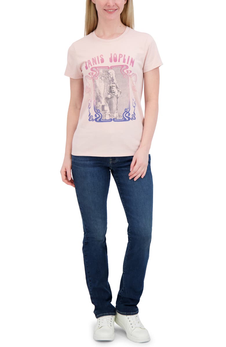 Lucky Brand Janis Joplin Graphic T-Shirt, Alternate, color, Sepia Rose