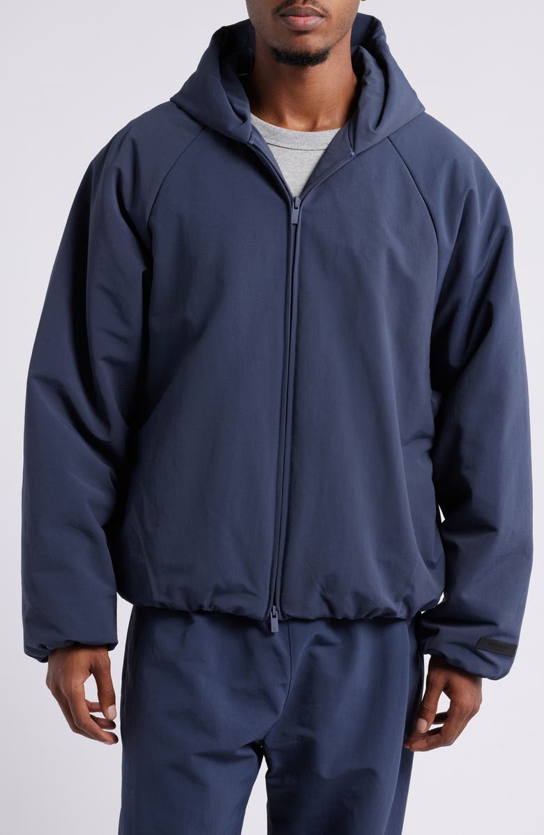 Fear of God Essentials Military Hooded Bomber Jacket | Nordstrom