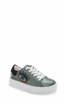Kurt Geiger London Kids' Mini Laney Eye Platform Sneaker