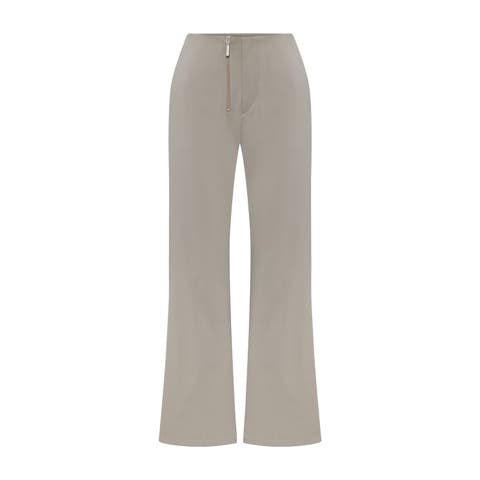 Cotton Woven Regular Fit Flare Pant