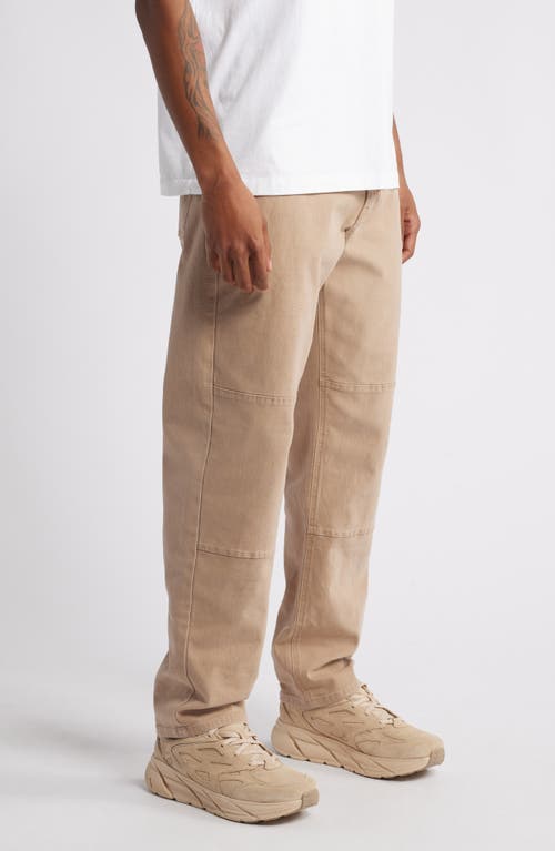 Bp. Relaxed Fit Stretch Canvas Workwear Pants In Tan Amphora