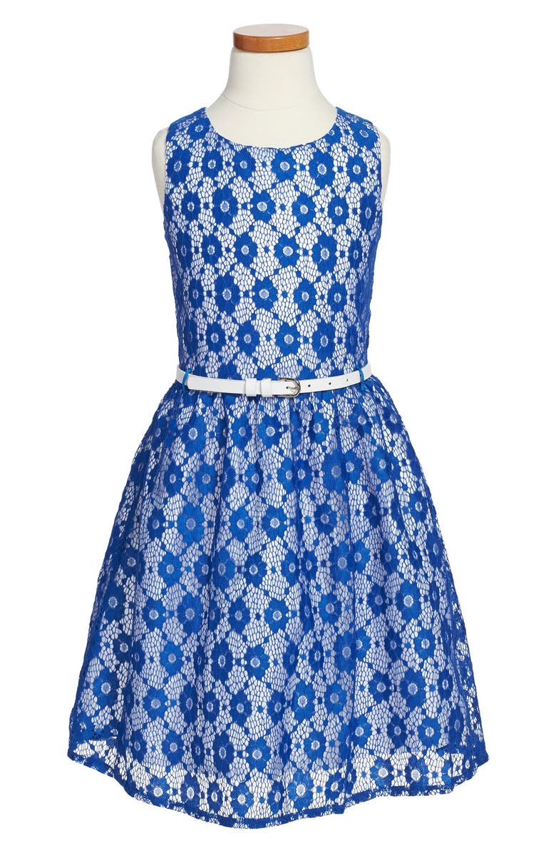 Laundry by Shelli Segal 'Lisa' Sleeveless Dress, Main, color, 