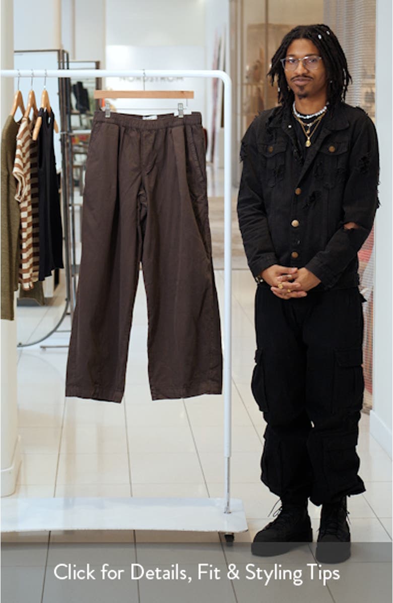 Bobbi Oversize Wide Leg Pants, sales video thumbnail