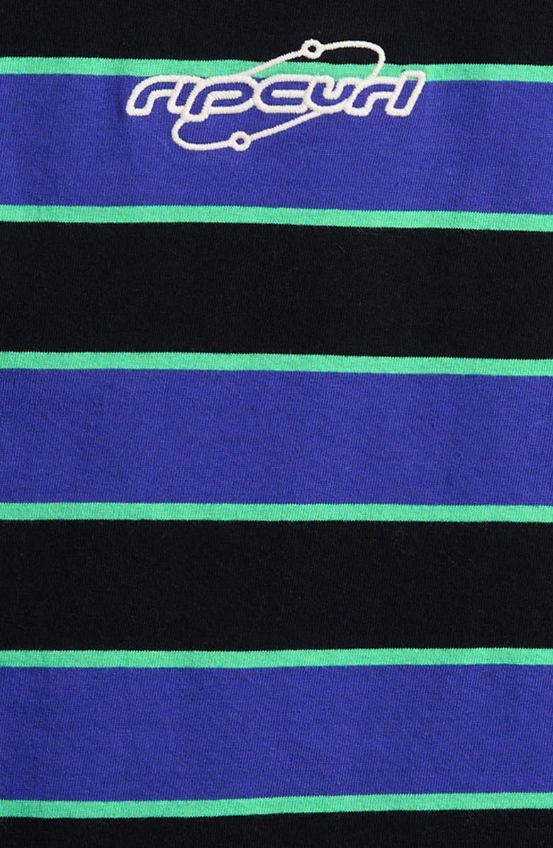 Rip Curl Kids' Archive Stripe T-Shirt, Alternate, color, Wild Berry