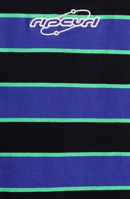 Rip Curl Kids' Archive Stripe T-shirt In Blue