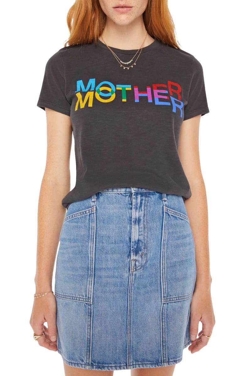 MOTHER The Lil Sinful Graphic Tee, Main, color, 