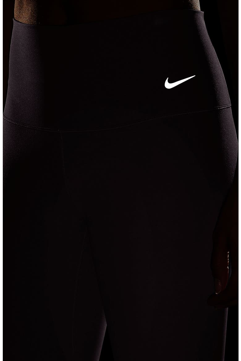 Zenvy Gentle-Support High-Waisted 7/8 Leggings, Alternate, color, 226 LTVLOR/BLACK