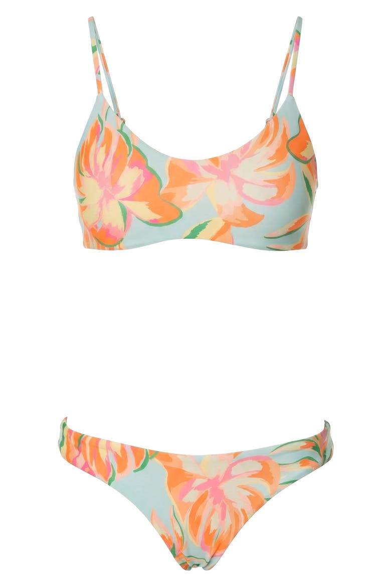Fiesta Bloom Lanai Bikini Top, Alternate, color, OPEN BLUE