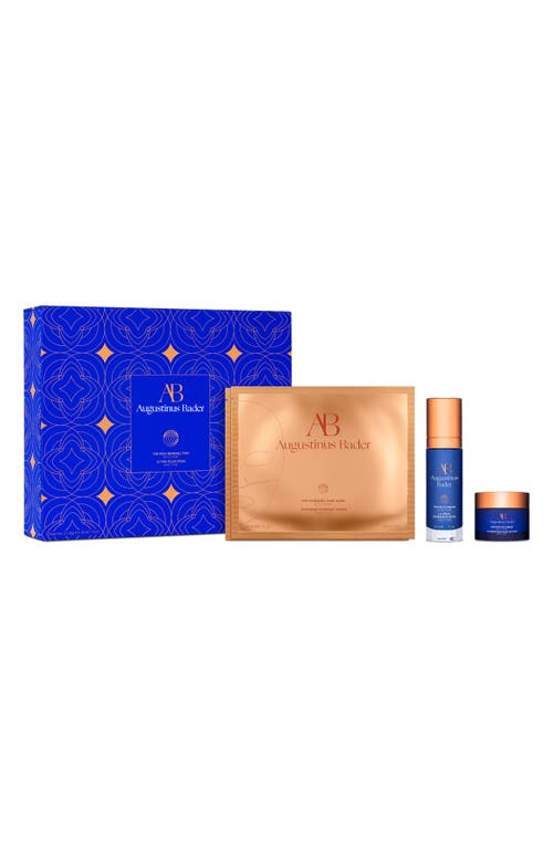 Augustinus Bader The Rich Renewal Set $459 Value In Blue
