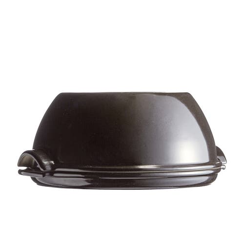 Emile Henry Modern Bread Cloche In Charcoal
