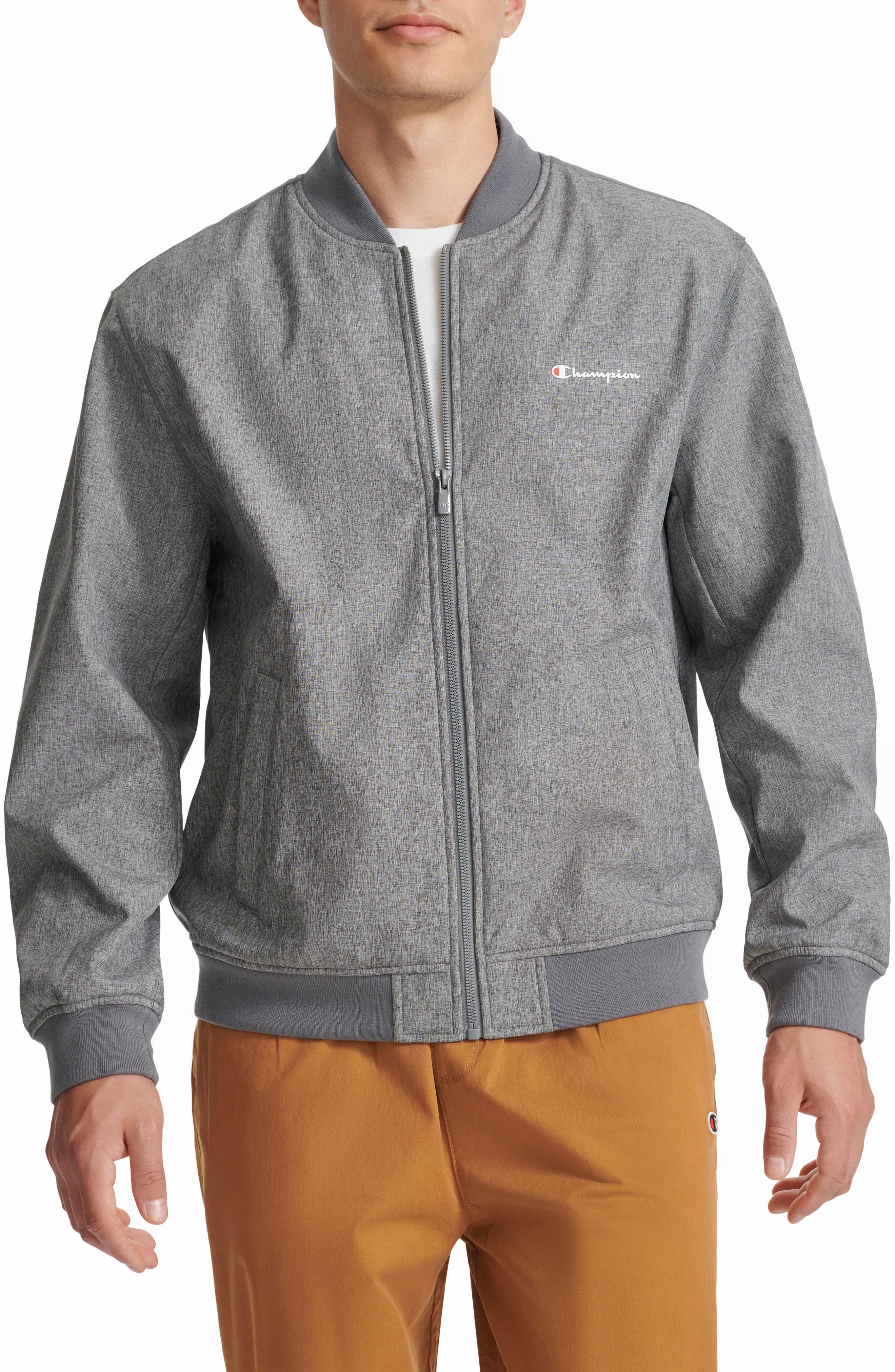 Champion Softshell Varsity Bomber Jacket