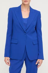 Lafayette 148 New York Finesse Crepe Blazer