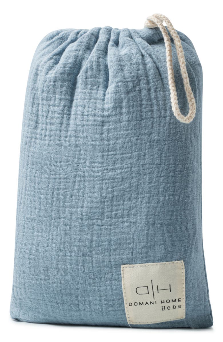 Domani Home Bebe Cotton Gauze Sham, Crib Sheet & Duvet Cover Set, Alternate, color, 