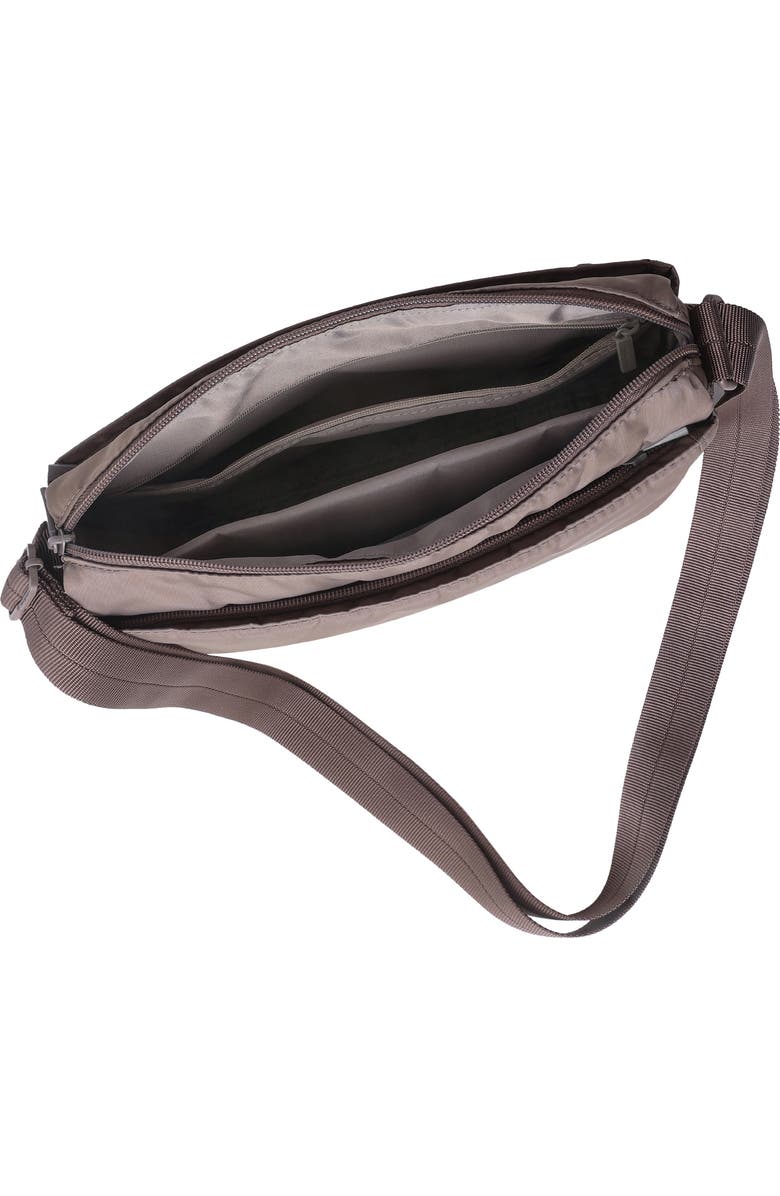 Hedgren Medium Eye RFID Water Repellent Shoulder Bag, Alternate, color, Sepia Grey