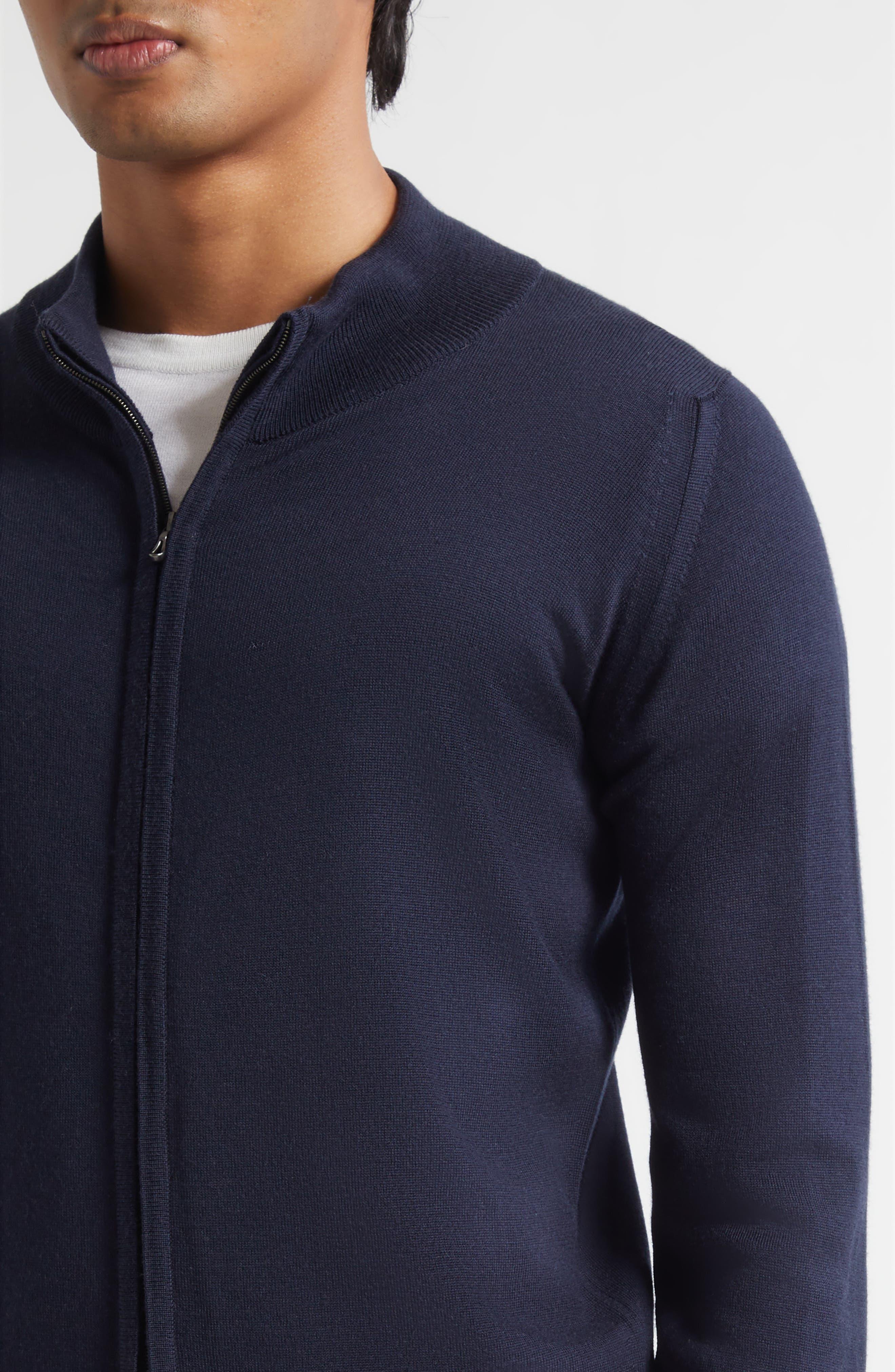 John Smedley Claygate Merino Wool Cardigan (Men) | Nordstrom
