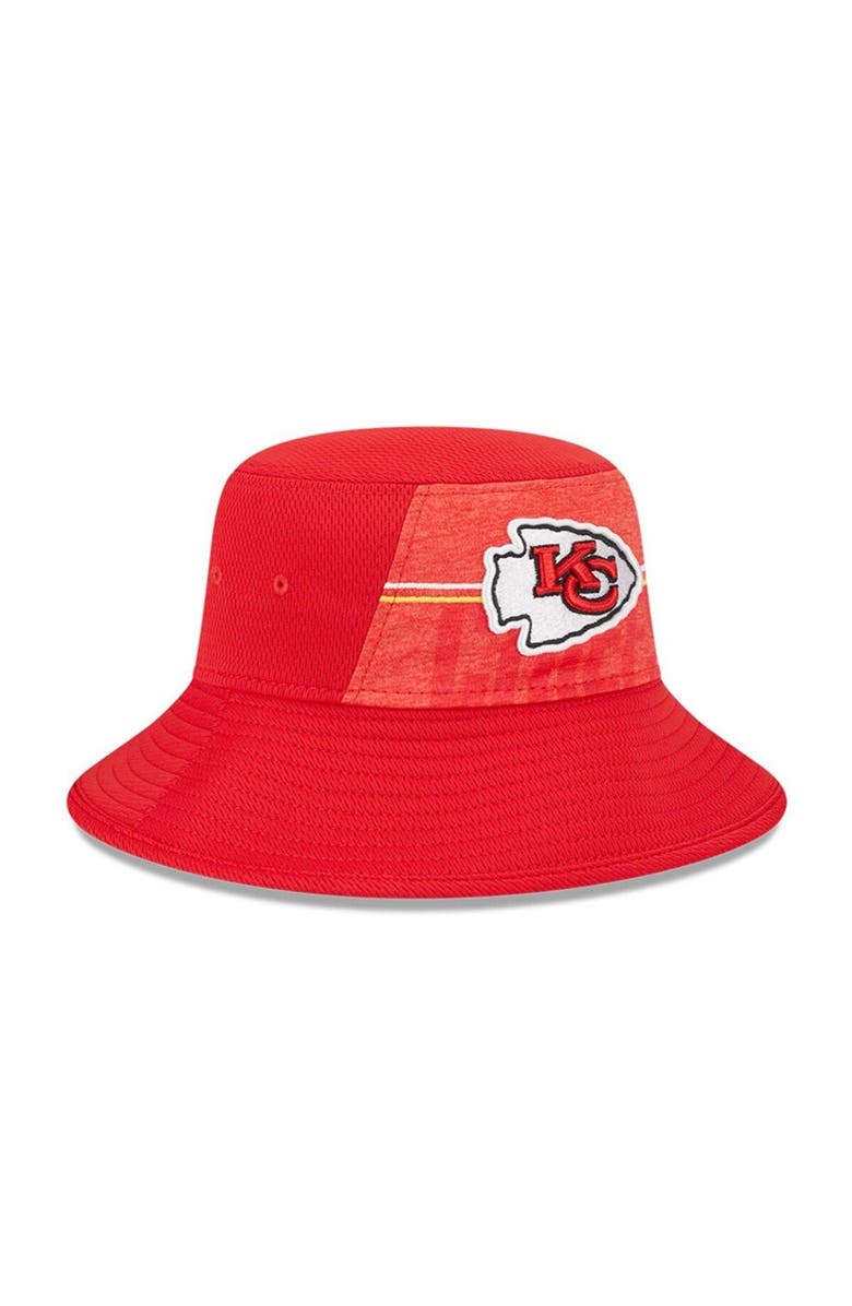 New Era Men's New Era Red Kansas City Chiefs 2023 NFL Training Camp Stretch Bucket Hat, Alternate, color,