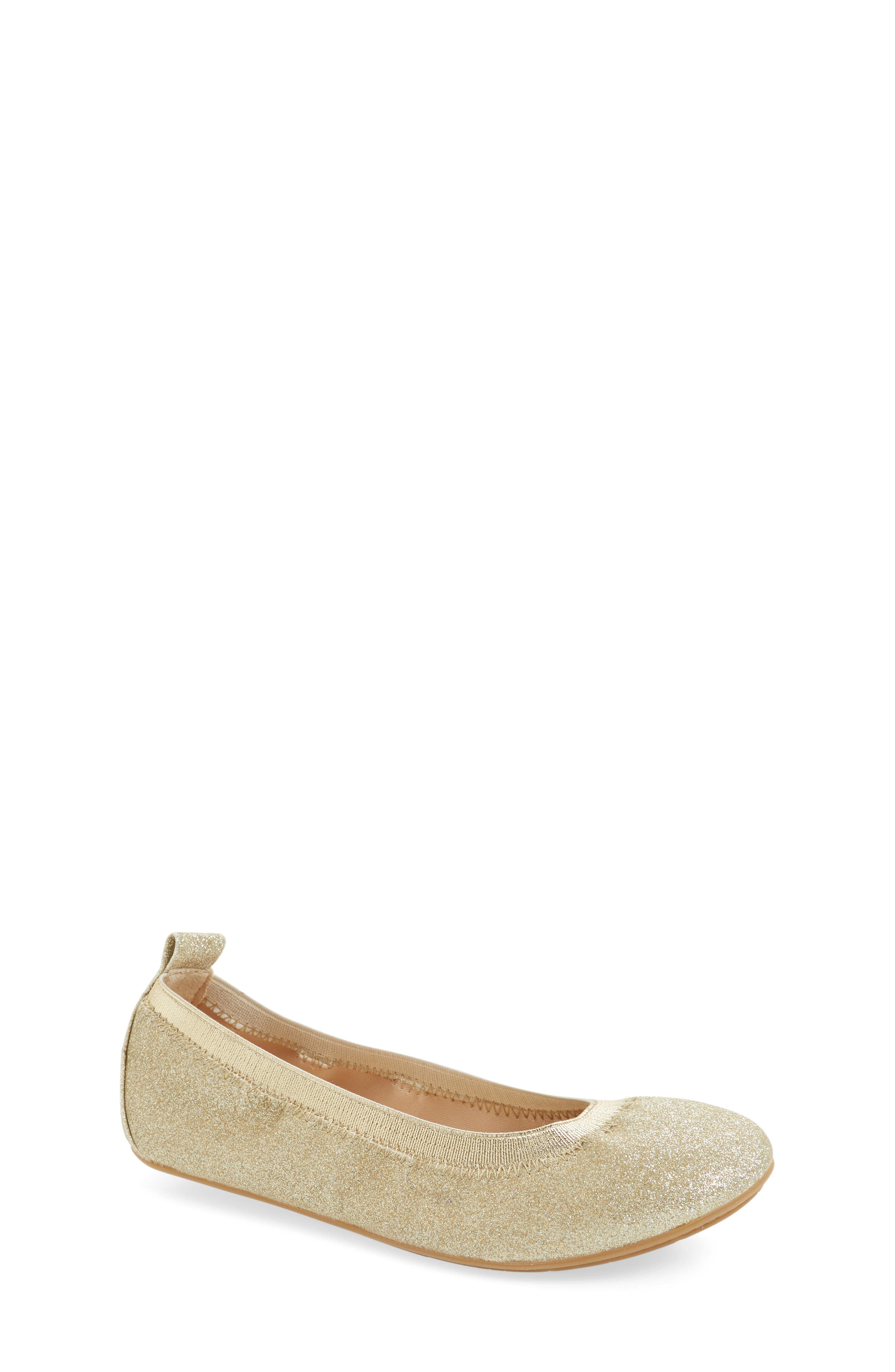 Ballet Flat, Main, color, GOLD GLITTER