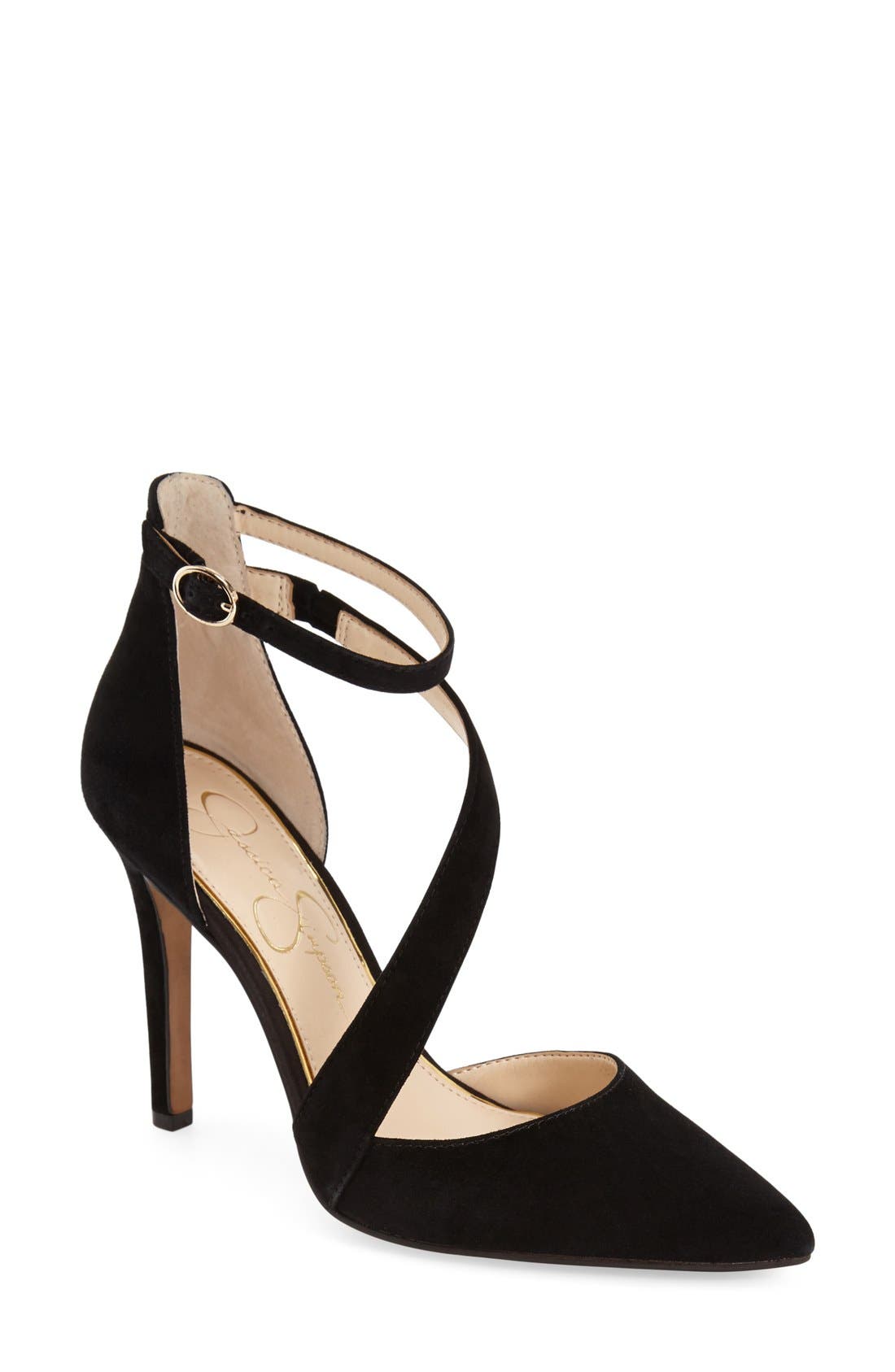 Jessica Simpson 'Castana' Pointy Toe Pump, Main, color, 