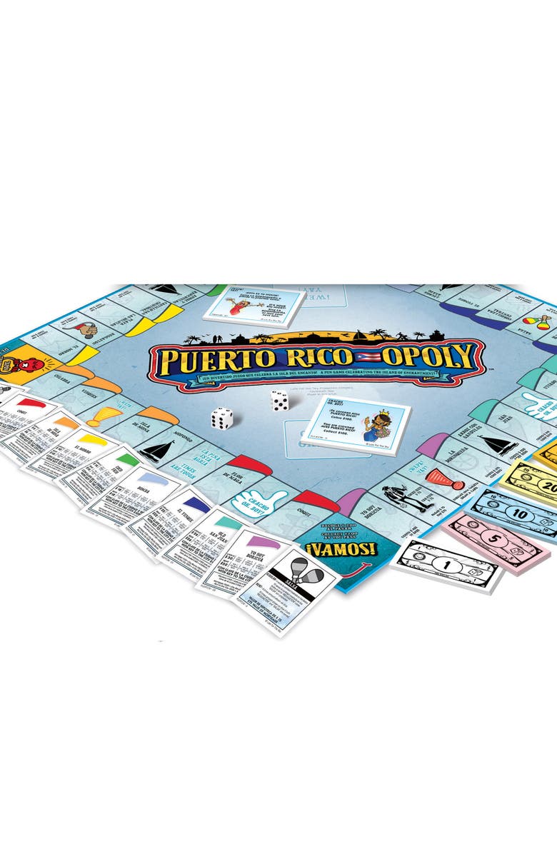 Late for the Sky Puerto Ricoopoly Monopoly Board Game, Alternate, color, 
