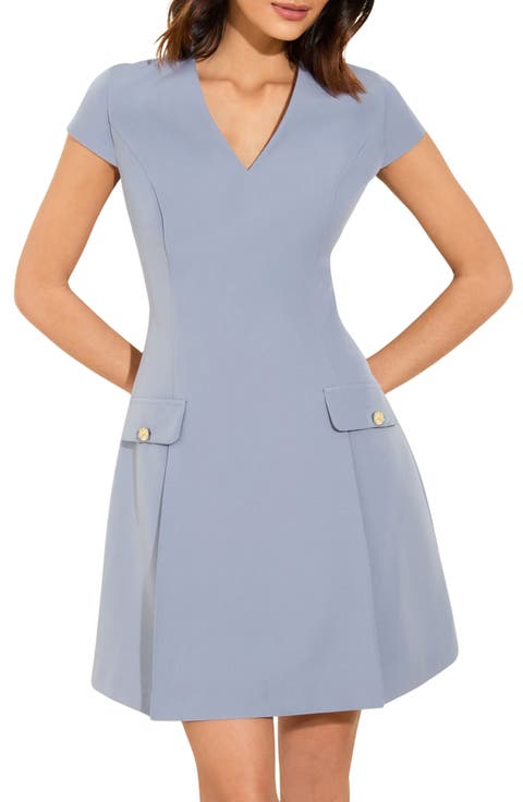 Pinny Fit & Flare Dress