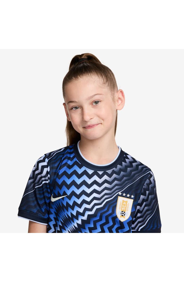 Nike Youth Nike Blue Uruguay National Team 2026 Pre-Match Top, Alternate, color, Blue