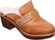 ANTELOPE Lola Faux Shearling Lined Mule