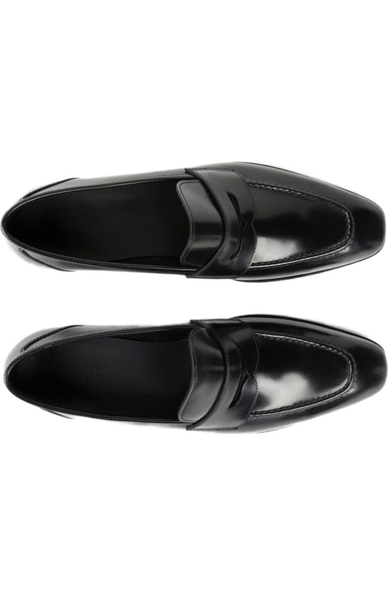 Anthony Veer Belmont Penny Loafer, Alternate, color, Onyx Shine Black