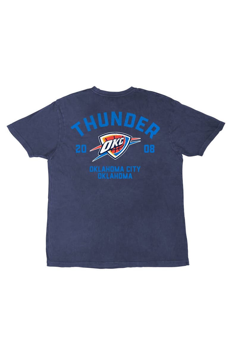Stadium Essentials Unisex Stadium Essentials Denim Oklahoma City Thunder Get Back Oversized Vintage Wash T-Shirt, Alternate, color, Denim