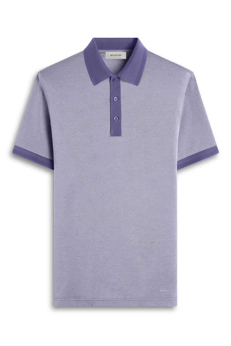 Tipped Cotton Piqué Polo, Alternate, color, GRAPHITE