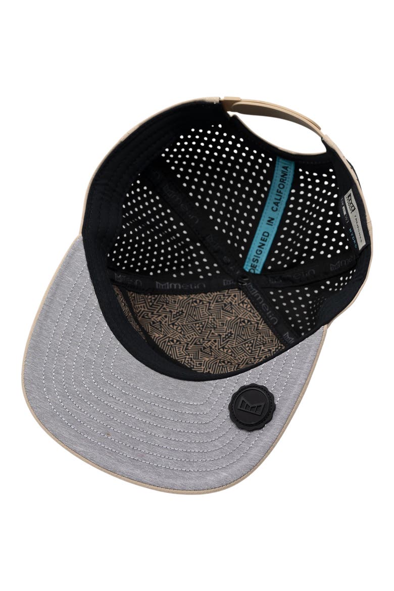 Trenches Icon Hydro Performance Snapback Hat, Alternate, color, KHAKI