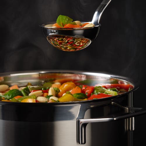 Rosle Stainless Steel Soup Ladle With Flat Handle, 2.7-ounce In Silver