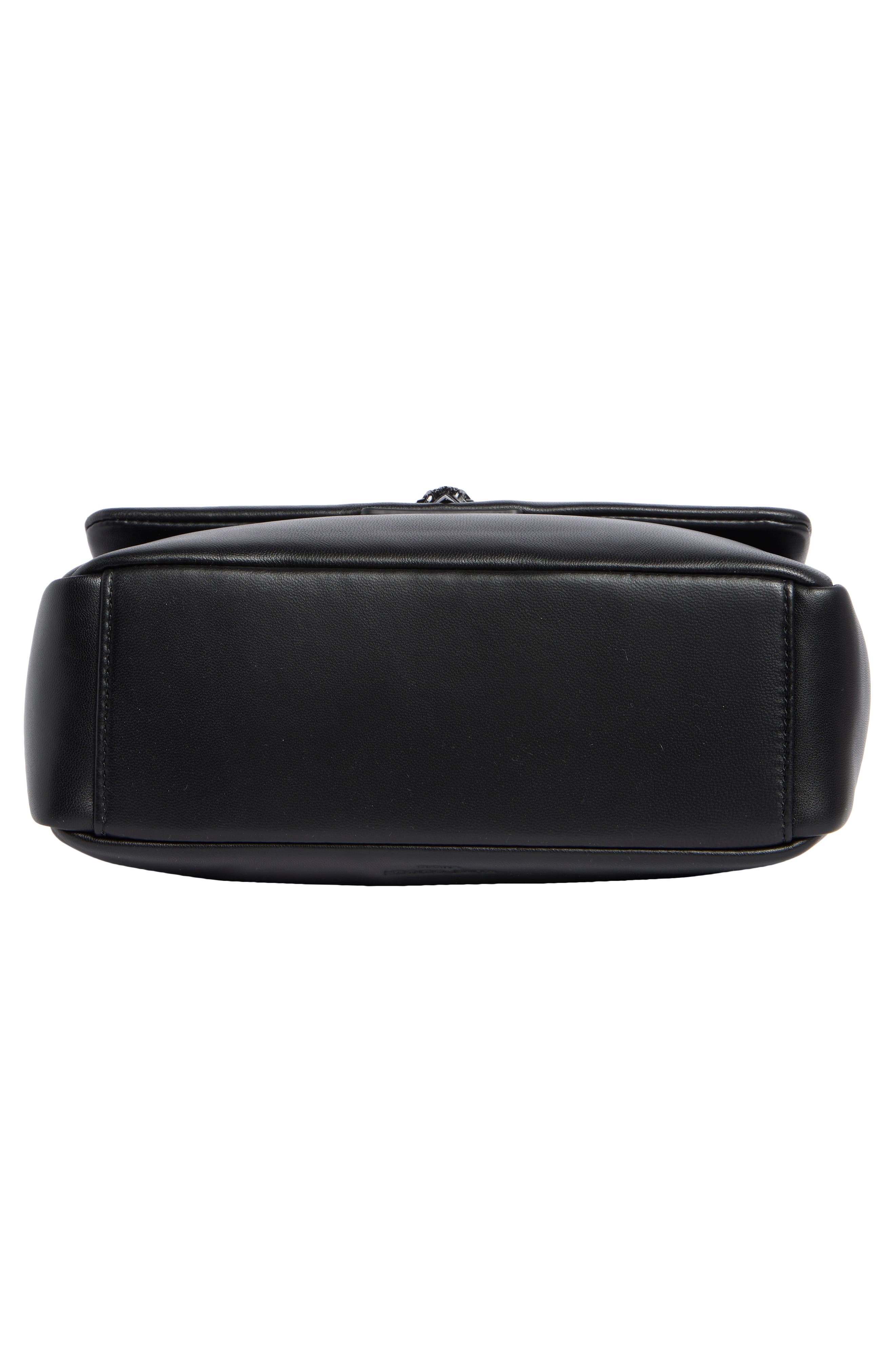 Kurt Geiger London Oxford Leather Shoulder Bag, Alternate, color, Black