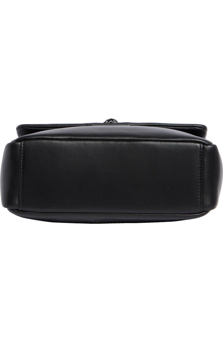 Kurt Geiger London Oxford Leather Shoulder Bag, Alternate, color, Black