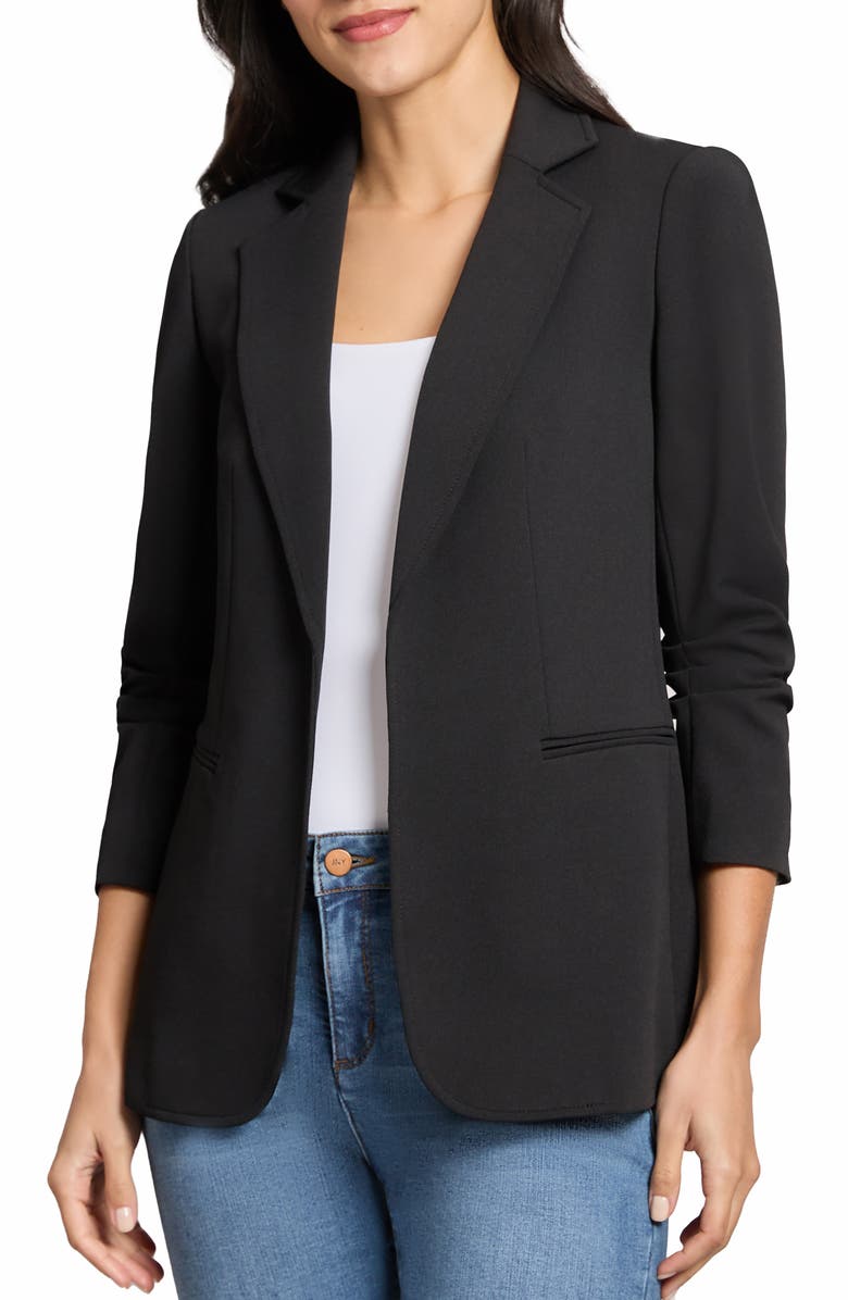 Jones New York Three Quarter Sleeve Blazer, Main, color, 