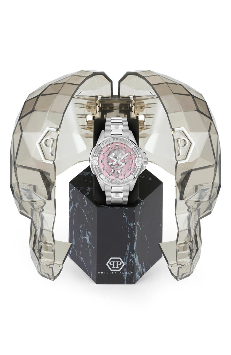 PHILIPP PLEIN The Skull Bracelet Watch, 41mm, Alternate, color, 