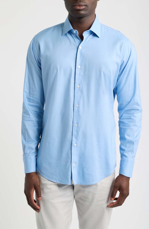 Cool Twill Cotton & Modal Sport Shirt