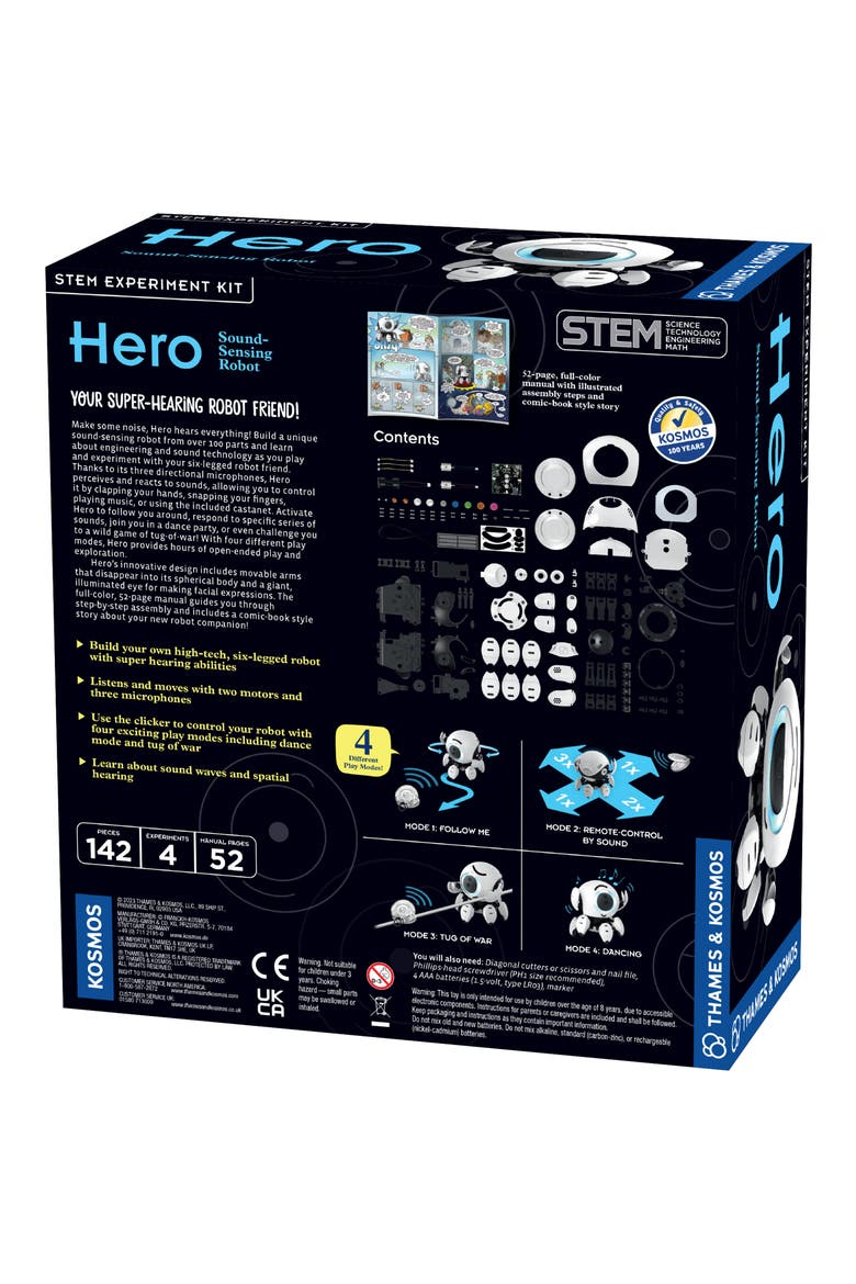 Hero: Sound Sensing Robot, Alternate, color, MISCELLANEOUS