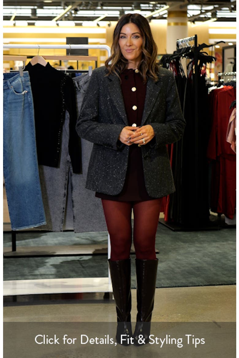 Textured Boyfriend Blazer video
