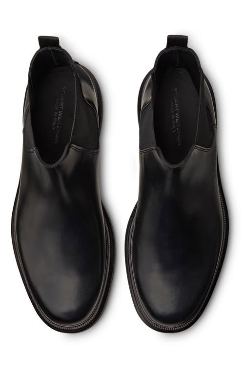 Stuart Weitzman Amos Chelsea Boot In Black