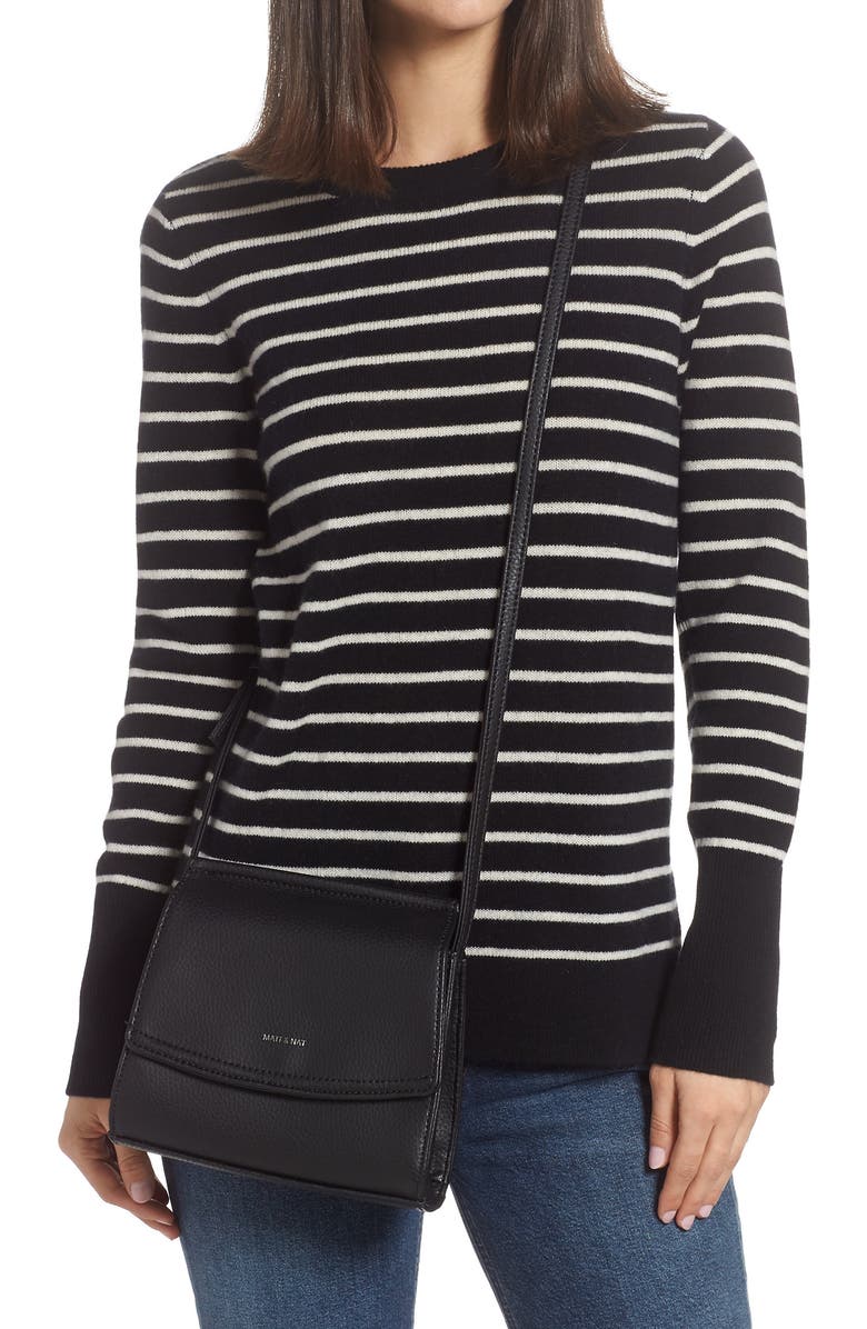 Matt & Nat Erika Vegan Leather Crossbody Bag, Alternate, color,