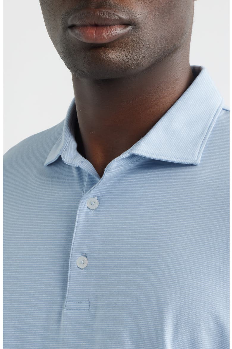 Crown Flex Pima Cotton Blend Polo, Alternate, color, CLOUDY BLUE