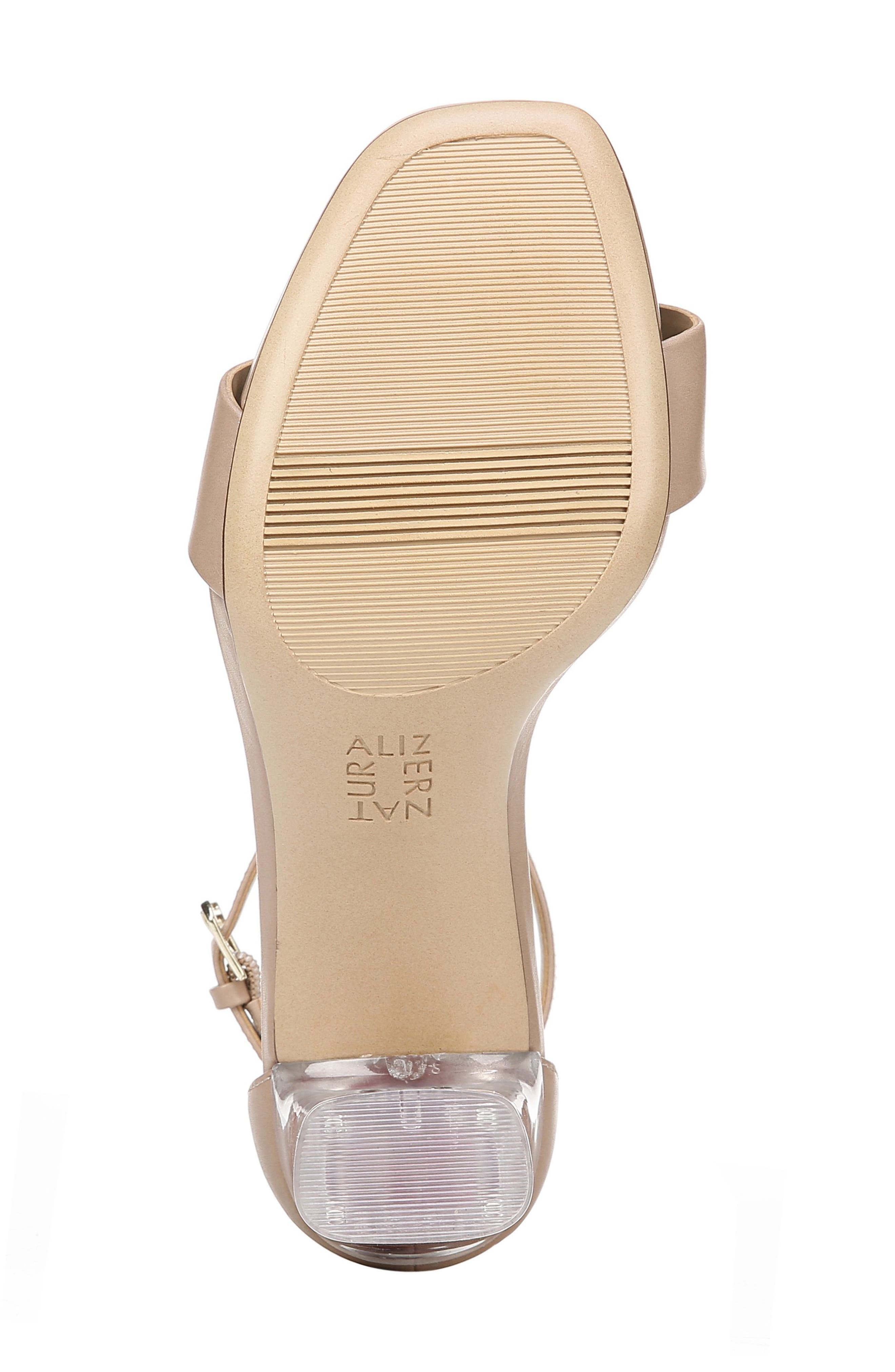 Joy Ankle Strap Sandal, Alternate, color, GINGERSNAP SMOOTH LEATHER