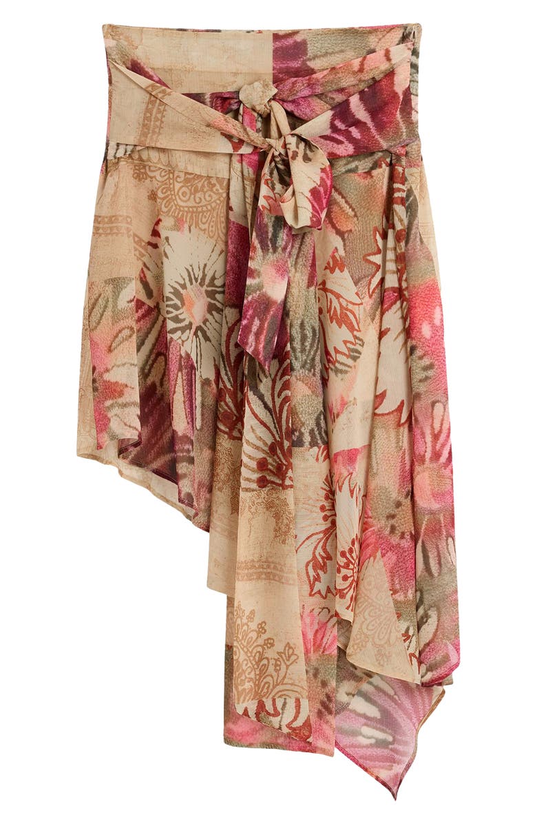 Desigual Asymmetric Skirt, Alternate, color, Multi